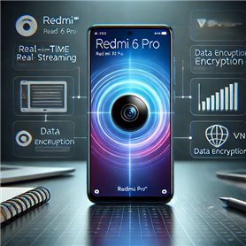 Redmi 6 Pro Teléfono Espía con Cámara Oculta y Streaming | ESPIAMOS®
