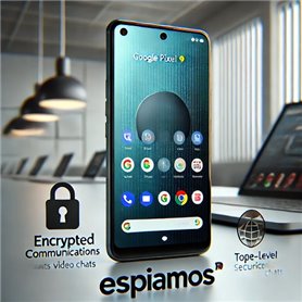 Google Pixel 9 Teléfono Seguro con Encriptación de Llamadas y Datos | ESPIAMOS®