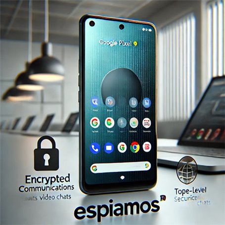 Google Pixel 9 Teléfono Seguro con Encriptación de Llamadas y Datos | ESPIAMOS®