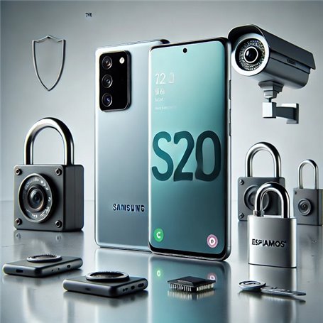 Samsung S20 Sicheres Spionagetelefon mit Verschlüsselung – ESPIAMOS®