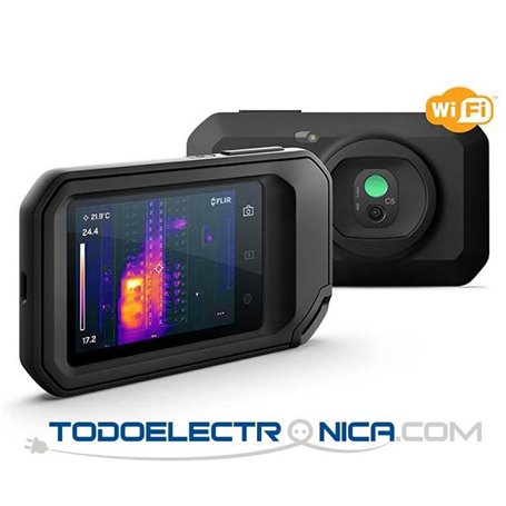 Cámara Térmica FLIR C5 Compacta con WiFi y Nube FLIR Ignite

 - ESPIAMOS®