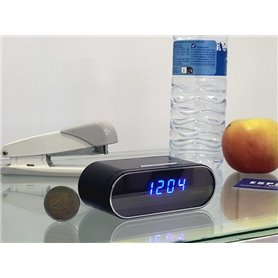 Digital Clock with Hidden WiFi Camera and 1080P Night Vision - ESPIAMOS®