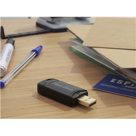 Full HD Spy USB Flash Drive with Hidden Camera and Continuous Recording - ESPIAMOS®