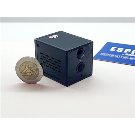 Mini Spy Camera in Cube Shape with PIR Detection and 512GB - ESPIAMOS®