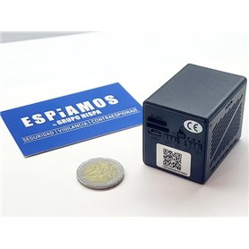 Mini Cámara WiFi 2K Cuadrada con Detección PIR y 512GB - ESPIAMOS®
