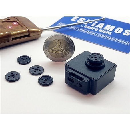 Hidden Button Camera High Definition with Remote Control