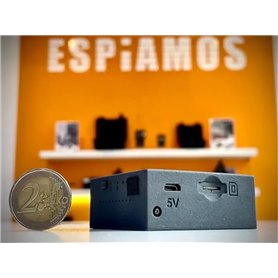 Grabadora Espía 4G FTP 3HECA con micrófono MEMS - ESPIAMOS®

