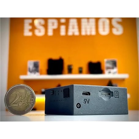 Grabadora Espía 4G FTP 3HECA con micrófono MEMS - ESPIAMOS®

