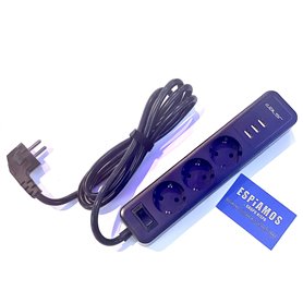 Smart Spy Power Strip com microfone WIFI e 64 GB 【2025】