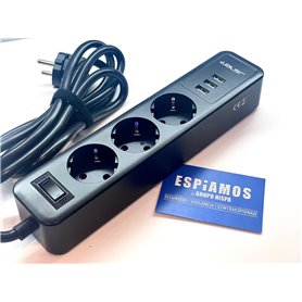 Smart Spy Power Strip with WIFI Microphone and 64GB 【2025】