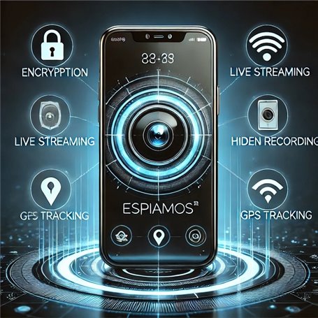 Smartphone espion 4G avec cryptage sécurisé et streaming en direct | NOUS ESPIONS®