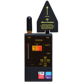 Detector de frequência multibanda iProtect 1206i 【2025】 ESPIAMOS