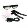 Spion brille 128 GB Full HD-1080P-akku austauschbar