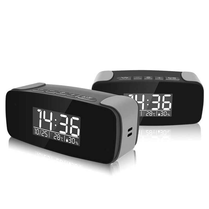 battery spy alarm clock