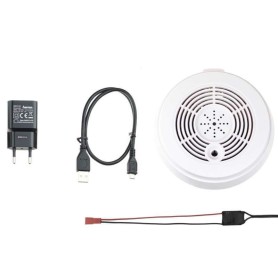 WIFI Spy Camera Smoke Detector【2025】- 180 days autonomy