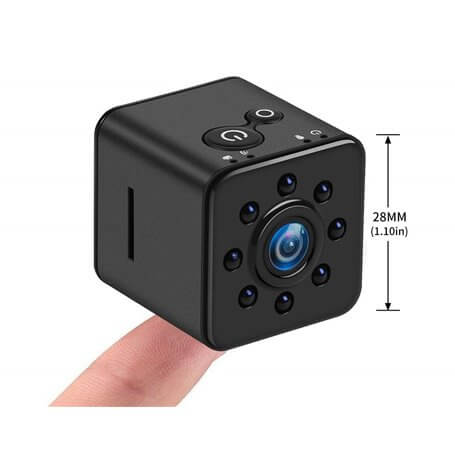 Micro videocámara WiFi 1080P HD, Mini cámara espía, visión