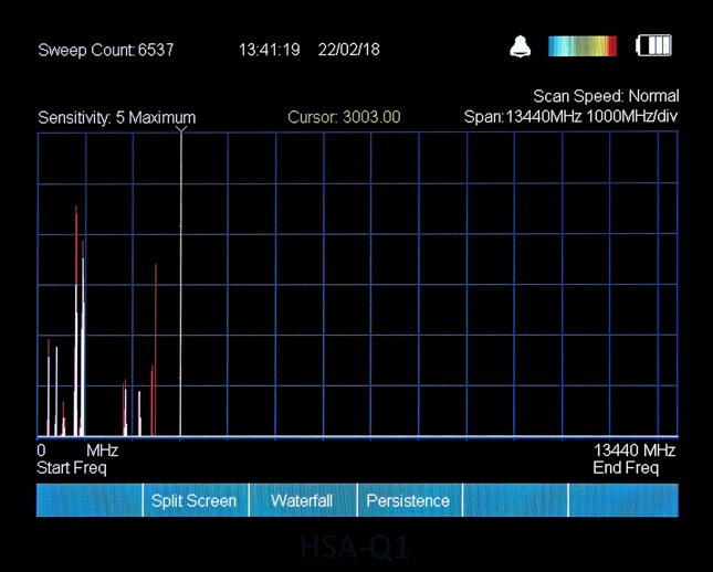 Analizzatore di spettro palmare JJN Digital HSA-Q1 13GHz 【2024】