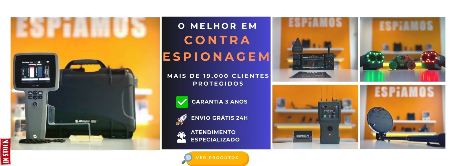 Especialistas em Contraespionagem e Contramedidas Eletrônicas